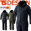 つなぎ服 TSデザイン 防寒 つなぎ ライトウォームオーバーオール 5120 防寒着 作業服 作業着 防寒つな..