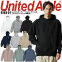 【6h限定5%クーポン_4/25】長袖パーカー 5763 United Athle 12.0オンス ヘヴィーウェイト スウェット プルオーバー 裏起毛 メンズ イベント ユニフォーム 作業服 作業着