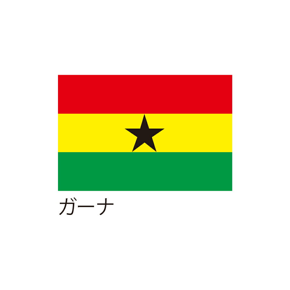 【送料込】 応援・装飾用旗 ガーナ 70×105cm ポンジ 送料込