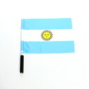 応援旗 国名：アルゼンチン 40x30cm ポンジ その1