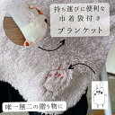 ＼母の日最大150円offクーポン／ 子供の絵 プレゼント 刺繍 巾着袋付き ブランケット イラスト ギフト 実用的 子どもの絵 似顔絵 孫 記念 還暦 長寿祝い 誕生日 おばあちゃん お母さん 刺しゅう 刺繍ギフト プレゼント 孫 イニシャル刺繡 ひざ掛け