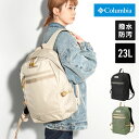 リュック Columbia コロンビア レディース メンズ 通学 通勤 おしゃれ ブランド リュックサック 柄 撥水 A4 PU8684 オルウェイズバイサイド 23L バックパック バッグ アウトドア カジュアル マザーズバッグ ブラック 黒 ベージュ カバン 鞄 中学生 高校生 入学準備 旅行 防災