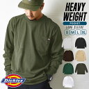 Tシャツ 長袖 DICKIES ディッキーズ ロンT ロングスリーブ ブランド メンズ レディース ポケット ポケ付き 胸ポケットロゴ wl450 無地 大きいサイズ ストリート ヘビーウェイト 分厚い クルーネック アメカジ シンプル おしゃれ かっこいい父の日 プレゼント