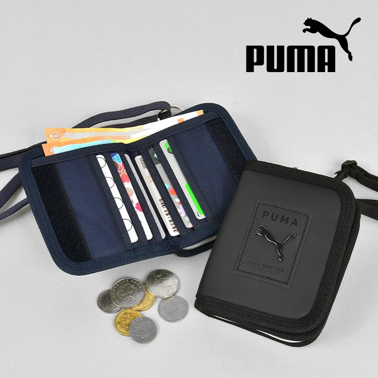 子供 財布 男の子 ストラップ付き キッズ 財布 プーマ PUMA ジュニア こども 男子 小学生 