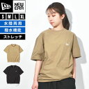 Tシャツ 半袖 ニューエラ NEWERA ピステ 撥水 はっ水 ストレッチ メンズ レディース ゆったり 大きめ スポーツ レジャー アウトドア サーフィン サ...