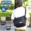 ショルダーバッグ 大容量 OUTDOOR PRODUCTS アウトドア プロダクツ ショルダーバッグ メンズ レディース 大人 A4 大容量 通勤 通学 16L キッズ 斜め掛けバッグ 斜めがけバッグ 軽い 軽量 ポケット多い マザーズバッグ ヘザー ブランド 鞄 キッズ 大きめ ヒッコリー 防災