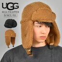 フライトキャップ メンズ レディース UGG アグ ボアキャップ 冬 トラッパー 帽子 もこもこ 暖かい あったか 防寒 耳当て付き帽子 飛行帽 パイロットキャ...