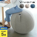 【特典あり】シーティングボール vivora バランスボール chenille 椅子 オフィス ルーノ おしゃれ インテリア ビボラ 姿勢矯正 健康 洗濯可能 軽量 持ち手付き SITTING BALL ポンプ付き 折りたたみ ソファ ブルー グレー ベージュ 120kgまで 直径65cm ナチュラル お洒落 ヨガ