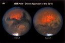 『2003年 火星 地球に大接近』ポスター RI-4988 インテリア おしゃれ レトロ フレーム デザイン 壁掛け 模様替え