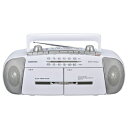 【中古】 オーム電機 AudioComm ダブルラジカセ ラジオカセットレコーダー 録音再生 RCS-371Z 07-8388 OHM