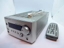 【中古】 ONKYO INTEC155 FM/AMチューナーアンプ 24W+24W R-801A(S) /シルバー