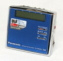 【中古】 Panasonic パナソニック SJ-MR230-A ブルー ポータブルMDレコーダー MDLP対応 (MD録音再生兼用機/録再/MDウォークマン/MDプレーヤー)