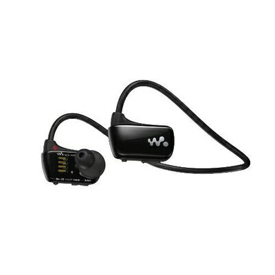 【中古】 SONY ウォークマン Wシリーズ ヘッドホン一体型 W273 ブラック NWD-W273/B