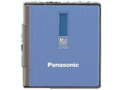 【中古】 Panasonic パナソニック SJ-MJ30-A ブルー ポータブルMDプレーヤー MDLP非対応 （MD再生専用機/MDウォークマン）