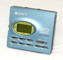 【中古】 SONY ソニー MZ-R91-L ブルー ポータブルMDレコーダー MDLP非対応(録音/再生兼用機/MDウォークマン)