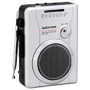 【中古】 OHM AudioComm ラジオカセット AM/FM ラジオ番組録画可能 CAS-710Z