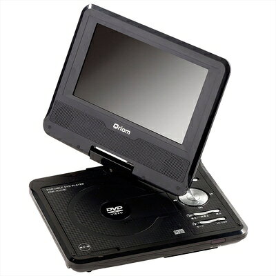【中古】 山善(YAMAZEN) キュリオム 7インチ ポータブルDVDプレーヤーAC/DC電源 充電池対応 PDP-N70