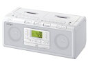 【中古】 SONY CDラジカセ W78 ホワイト CFD-W78/W