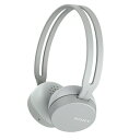 【中古】 ソニー ワイヤレスヘッドホン WH-CH400 : Bluetooth対応 最大20時間連続再生 マイク付き 2018年モデル グレー WH-CH400 H