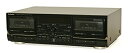 【中古】 Technics テクニクス RS-TR4750-K ブラック ダブルオートリバースカセットデッキ