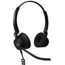 【中古】 Jabra Engage 50有線ヘッドセット ステレオ - 電話用ヘッドセット 3マイクシステム付き バックグラウンドノイズを遮断 エージェントフォ...