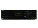 【中古】 ソニー カセットデッキ TC-RX1000T リモコン付き 2スピードピッチコントロール 三か月 24460