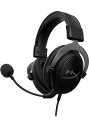 【中古】 HyperX Cloud II ゲーミング ヘッドセット 7.1バーチャルサラウンドサウンド対応 USBオーディオコントロールボックス付属 ガンメタル...