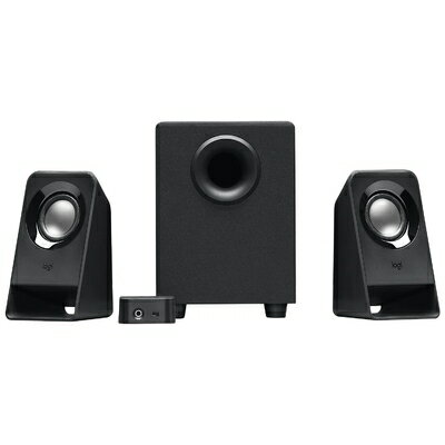 ALTEC LANSING - 【中古】 ロジクール PCスピーカー パソコン用 Z213 ブラック ステレオ 2.1ch サブウーファー付属 3.5mm入力対応 PC スピーカー 国内正規品 2年間メーカー
