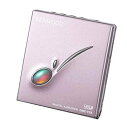 【中古】 KENWOOD ケンウッド JVC DMC-T33-P ピンク ポータブルMDプレーヤー(MD再生専用機/MDウォークマン)