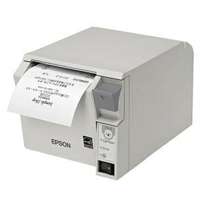 【中古】 エプソン レシートプリンター/前面操作/58mm幅/クールホワイト 【中古】 エプソン レシートプリンター/前面操作/58mm幅/クールホワイト