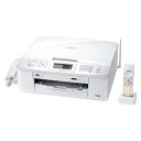 【中古】 BROTHER A4インクジェットFAX複合機 MyMio デジタル子機1台 MFC-J705D