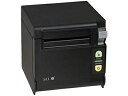 【中古】 セイコーインスツル 据置きプリンター 電源セット付 黒 RP-D10-K27J2-B