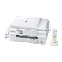 【中古】 BROTHER A4インクジェットFAX複合機 PRIVIO デジタル子機1台/白モデル MFC-J980DN-W