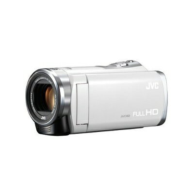 【中古】 JVCKENWOOD JVC ビデオカメラ EVERIO 内蔵メモリー8GB ホワイト GZ-E333-W