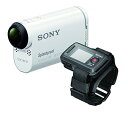 【中古】 SONY ビデオカメラ アクションカム AS100VR ライブビューリモコンキット ウォータープルーフケース付 HDR-AS100VR