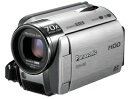 【中古】 パナソニック SD/HDDビデオカメラ シルバー SDR-H80-S(2)