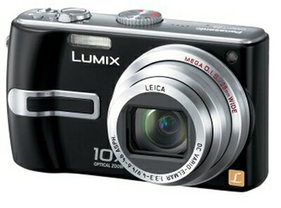 【中古】 パナソニック デジタルカメラ LUMIX (ルミックス) DMC-TZ3 ブラック