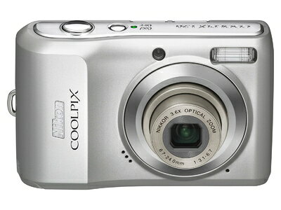 Digital Cameras - 【中古】 Nikon デジタルカメラ COOLPIX (クールピクス) L20 シルバー L20SL