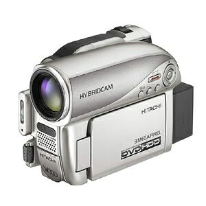 【中古】 日立製作所 DVD+HDDビデオカメラ[ハイブリッドカム Wooo] DZ-HS803