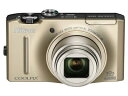 【中古】 Nikon デジタルカメラ COOLPIX S8100 プレシャスゴールド S8100GL 1210万画素 光学10倍ズーム 広角30mm 3.0型液晶 裏面照射型CMOS(2)