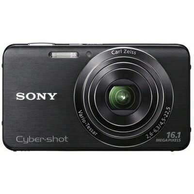 【中古】 ソニー SONY Cyber-shot W630 (1610万CCD/光学x5) ブラック DSC-W630/B