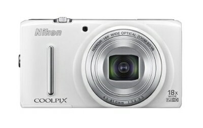 Mamiya - 【中古】 Nikon デジタルカメラ COOLPIX S9400 光学18倍ズーム 有効画素数1811万画素 エレガントホワイト S9400WH