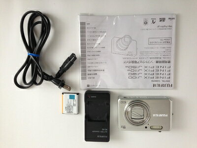 【中古】 FUJIFILM デジタルカメラ FinePix (ファインピックス) J150W シルバー FX-J150WS