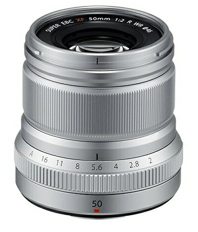 Other - 【中古】 富士フイルム(FUJIFILM) X 交換レンズ フジノン 単焦点 中望遠 コンパクト 50mm F2 防塵防滴耐低温 絞りリング シルバー F XF50MMF2 R WR S