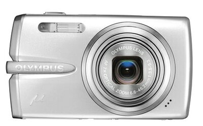 【中古】 OLYMPUS デジタルカメラ μ1020 (ミュー) エレガントシルバー μ1020SLV
