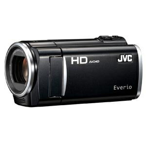 【中古】 JVCケンウッド JVC 64GBフルハイビジョンメモリームービー クリアブラック GZ-HM690-B