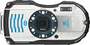 【中古】 PENTAX 防水デジタルカメラ PENTAX WG-3 ホワイトブルー 1cmマクロ マクロスタンド付属 LEDライト PENTAX WG-3WHB...