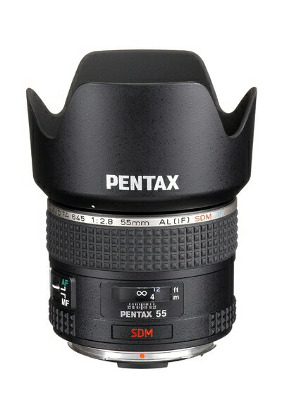 【中古】 PENTAX 標準単焦点レンズ 防塵・防滴構造 D FA645 55mmF2.8 AL[IF] SDM AW 645マウント 645サイズ・645Dサイズ 26350