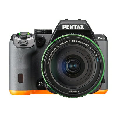 【中古】 PENTAX デジタル一眼レフ PENTAX K-S2 DA18-135mmWRレンズキット (ブラック×オレンジ) PENTAX K-S2 DA18-135mmWRKIT (BLACK×ORANGE) 13198