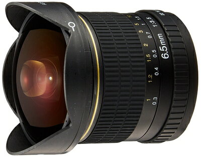 【中古】 Opteka アプテカ 6.5mm f/3.5 HD 取り外しフード付き非球面魚眼レンズ for NIKON デジタル一眼レフカメラ 【国内正規品】